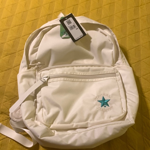 Converse Other New White Converse Backpack Poshmark